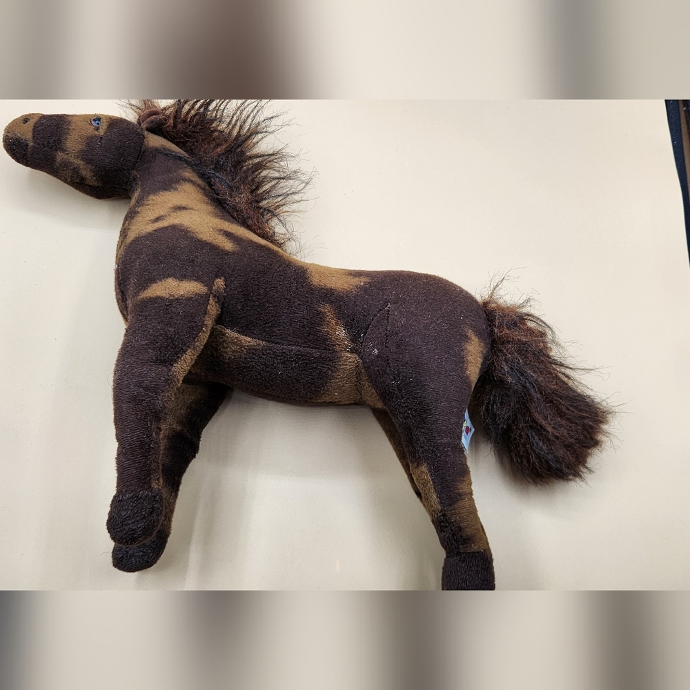 Aurora Brown Horse Plush Stuffed Animal Vintage